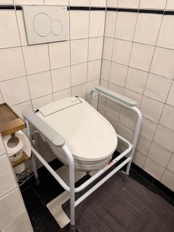 Toilet- of wc armleuning, dubbel. beschikbaar voor biedingen