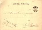 Almelo - Den Ham - 1896, Verzenden, Briefkaart