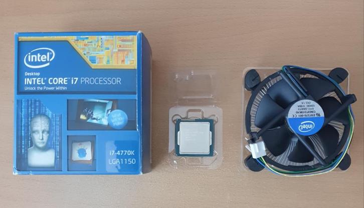 Intel Core i7-4770K Boxed (LGA1150 Socket), Computers en Software, Processors, Zo goed als nieuw, 4-core, 3 tot 4 Ghz, Ophalen