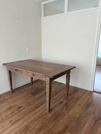 Houten eettafel met lades - 160x90, Gebruikt, 150 tot 200 cm, Rechthoekig, 50 tot 100 cm