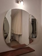VIntage drieluik spiegel jaren 50-60, Ophalen, Gebruikt, 75 tot 100 cm, Minder dan 100 cm