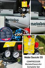 Metabo ClassicAir 255 94db Compressor, Doe-het-zelf en Verbouw, Compressors, Ophalen, Zo goed als nieuw, Mobiel, 6 tot 10 bar