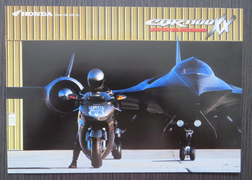 Folder Honda CBR 1100 XX Super Blackbird - 1997 (Nederlands), Verzenden, Honda