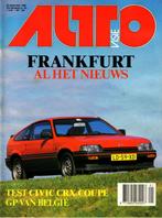 Autovisie test Honda Civic CRX 1985, Verzenden, Gelezen, Honda