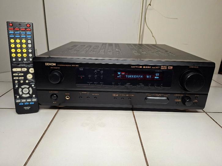 Denon AVR-1603 Receiver Met Afstandsbediening 210 Watt, Audio, Tv en Foto, Versterkers en Receivers, Refurbished, 120 watt of meer