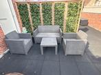 Allibert loungeset 3-delig, Tuin en Terras, Tuinsets en Loungesets, Ophalen, 4 zitplaatsen, Kunststof, Gebruikt