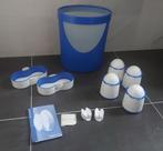 Tupperware Oceano set voor in de badkamer NIEUW, Ophalen of Verzenden, Nieuw, Wit, Overige typen