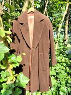 Wollen dames winterjas bruin, Kleding | Dames, Jassen | Winter, Maat 38/40 (M), Bruin, Ophalen of Verzenden, Zo goed als nieuw