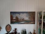 Zeer mooi schilderij olieverf, Antiek en Kunst, Kunst | Schilderijen | Klassiek, Ophalen