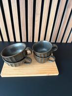 Cappuccino en espresso kopjes, Huis en Inrichting, Keuken | Servies, Ophalen of Verzenden, Zo goed als nieuw, Overige stijlen