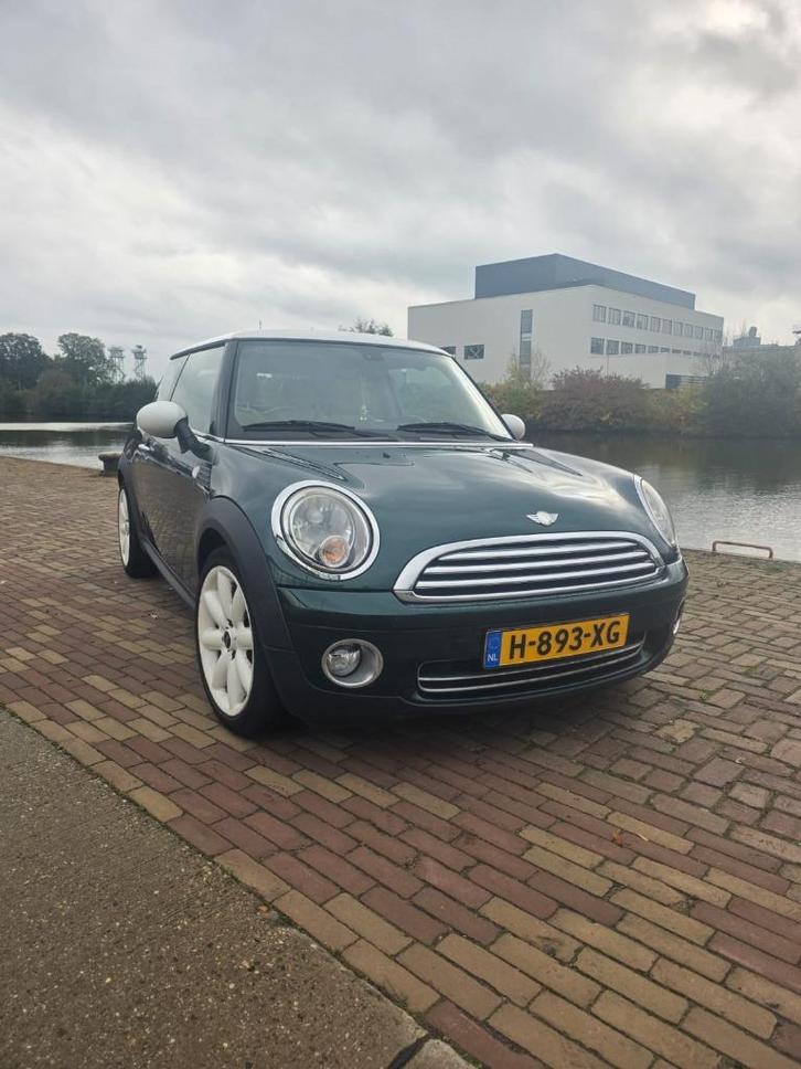 Mini 1.6 16V Cooper 2008 Groen, Auto's, Mini, Bedrijf, Cooper, ABS, Airbags, Airconditioning, Android Auto, Bluetooth, Boordcomputer
