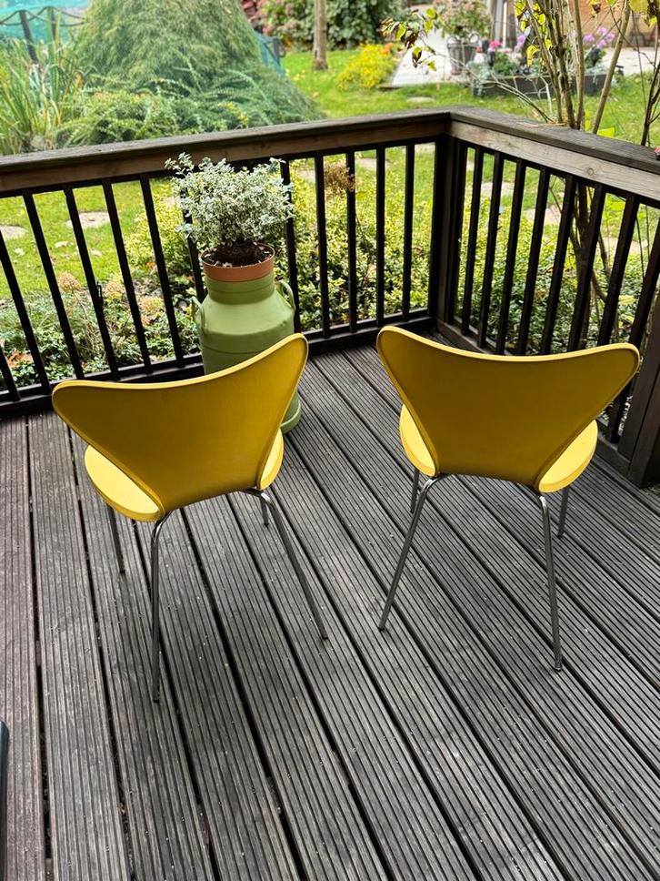 2 Stapelbare Eetstoelen - Nieuw!, Huis en Inrichting, Stoelen, Nieuw, Twee, Kunststof, Ophalen