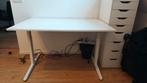 Gispen Bureau 120x80 + GRATIS 2 Monitoren & Toetsenbord, Ophalen, In hoogte verstelbaar, Zo goed als nieuw, Bureau
