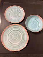 Melamine bordenset, Overige materialen, Gebruikt, Ophalen of Verzenden, Overige stijlen
