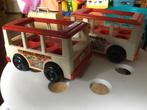 Fisher Price vintage bus, Kinderen en Baby's, Speelgoed | Fisher-Price, Met geluid, Gebruikt, Ophalen of Verzenden, Auto of Voertuig