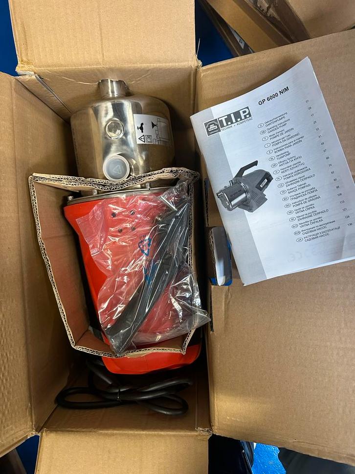 T.I.P. GP 6000 NIM Tuinpomp - Nieuw in doos, Tuin en Terras, Waterpompen, Nieuw, Ophalen of Verzenden