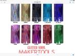 Glitter holo stickervinyl, Ophalen of Verzenden, Nieuw, Stickers en Plaatjes