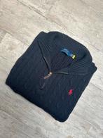 Ralph lauren quarter zip, Verzenden, Zo goed als nieuw, Maat 48/50 (M), Blauw