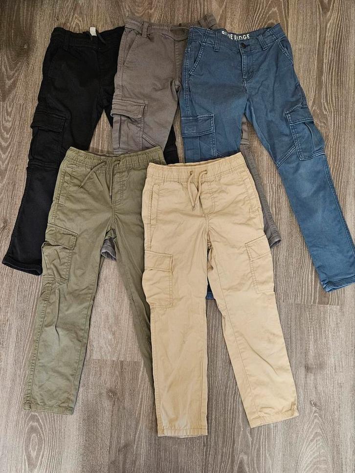 12 jongensbroeken maat 134, Kinderen en Baby's, Kinderkleding | Kinder-kledingpakketten, Zo goed als nieuw, Ophalen