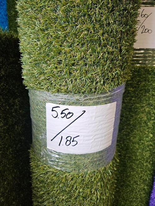 Kunstgras coupon 18mm van 5.50 x 1.85 nu voor €80,-, Tuin en Terras, Gras en Kunstgras, Nieuw, Ophalen of Verzenden
