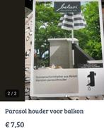Metalen Parasolhouder voor Balkon, Tuin en Terras, Parasols, Ophalen of Verzenden, Nieuw, Minder dan 1 meter, Parasolvoet