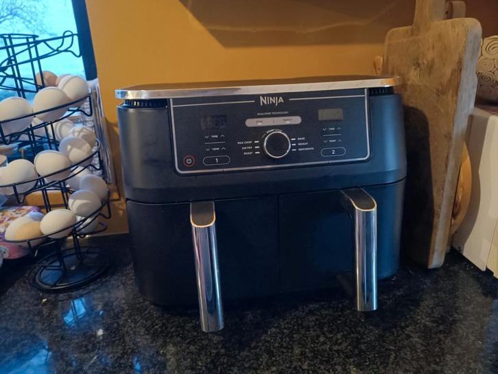Ninja Foodi MAX Dual Zone ruilen voor Ninja Crispi, Witgoed en Apparatuur, Airfryers, Zo goed als nieuw, Airfryer XXL, 1500 gram of meer