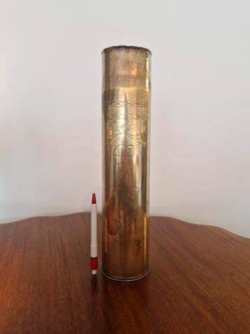Franse 75mm artilleriehuls (1914) beschikbaar voor biedingen