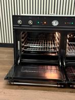Luxe Boretti inbouwoven antraciet met 2 ovens 90 cm, Witgoed en Apparatuur, Ovens, Hete lucht, 60 cm of meer, Fornello Esperta