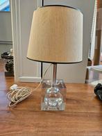 Vintage schemerlampje, Huis en Inrichting, Lampen | Tafellampen, Glas, Gebruikt, Ophalen of Verzenden