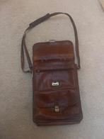 Prachtige echt lederen schoudertas. The Bridge., Sieraden, Tassen en Uiterlijk, Gebruikt, Bruin, Leer, Ophalen