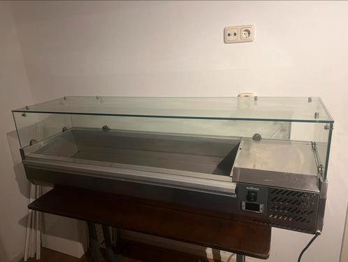 Ecofrost 1400 opzetkoelvitrine goedwerkend, Witgoed en Apparatuur, Koelkasten en IJskasten, Gebruikt, Zonder vriesvak, 45 tot 60 cm