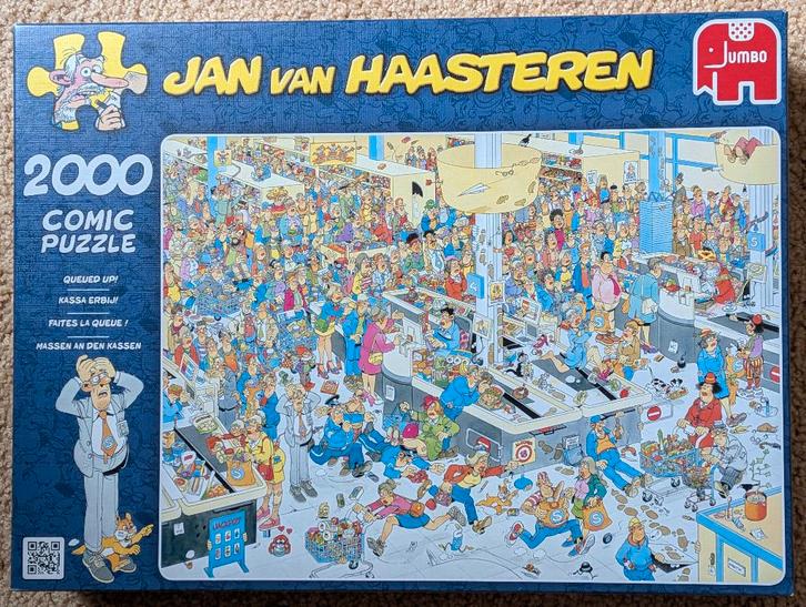 Zeven Jan van Haasteren legpuzzels 2000 stukjes, Hobby en Vrije tijd, Denksport en Puzzels, Zo goed als nieuw, Legpuzzel, Meer dan 1500 stukjes