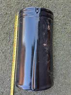 Zwart verglaasde nokvorsten merk Nelskamp, Ophalen, Steen of Klei, Zwart, Nieuw