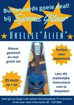Leuke "ALIEN" ukulele met Gratis draagtas AKTIE, Ukulele, Ukelele, ALIEN, Nieuw