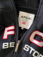 Ajax, donkerblauwe hoodie met rits, Sport en Fitness, Voetbal, Maat S, Ophalen of Verzenden, Zo goed als nieuw