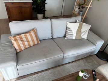 IKEA KIVIK BANK 3-zits (228 cm) Lichtgrijs