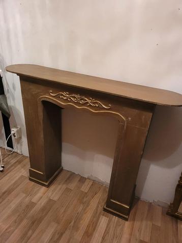Old look schouw van Clayre & Eef licht goud kleurig beschikbaar voor biedingen