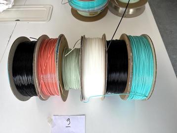 Reflow Filament rPLA & rPetg kleur pakket 9 beschikbaar voor biedingen