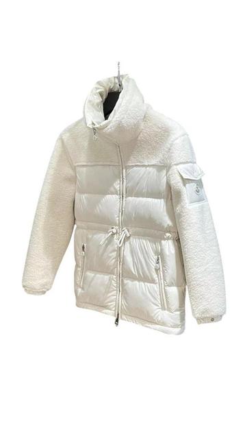 Moncler Escaut Lambswool Short Down dames winterjas Mt 2 beschikbaar voor biedingen