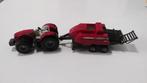 1/50  Siku 1951 (Massey Ferguson Tractor + MF Baler ), Hijskraan, Tractor of Landbouw, Gebruikt, Ophalen of Verzenden, SIKU