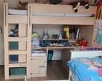 Hoogslaper met ingebouwde kast en bureau, Ophalen, Gebruikt, Hoogslaper
