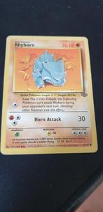 Rhyhorn Jungle 61/64 - Goede Staat - WOTC, Ophalen of Verzenden, Gebruikt, Losse kaart