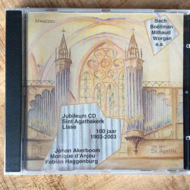 Orgel plus - Jubileum CD Agathakerk Lisse, Adema orgel- seal, Cd's en Dvd's, Cd's | Klassiek, Nieuw in verpakking, Overige typen