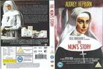 The Nun’s Story 1959 DVD met Audrey Hepburn, Peter Finch, Alle leeftijden, Drama, Ophalen of Verzenden, Zo goed als nieuw