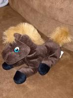 Vintage liggend bruin paard. nicky r, Kinderen en Baby's, Speelgoed | Knuffels en Pluche, Ophalen of Verzenden, Zo goed als nieuw