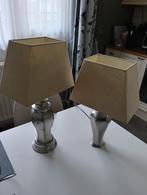 Schemerlampen 1 van 56 hoog en 1 van 49 hoog, Ophalen of Verzenden, Gebruikt, Overige materialen, Minder dan 50 cm