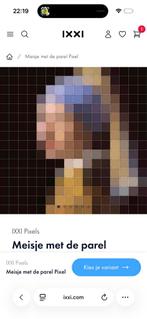 Ixxi Meisje met de Parel - Eyecatcher voor aan de muur!, Ophalen of Verzenden, Zo goed als nieuw