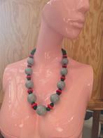 Ketting grijs rood en zwart, Kunststof, Gebruikt, Ophalen of Verzenden, X