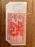 Ticket Ajax - Auxerre, halve finale UEFA Cup, 1992/93, Ophalen, Gebruikt, Ajax, Overige typen