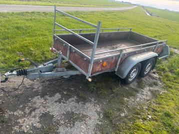 3 meter aanhanger 2000KG tandemasser anssems aanhangwagen beschikbaar voor biedingen